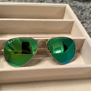 Gently used Ray-Ban aviators.